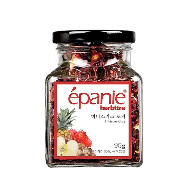  에빠니 허브차 히비스커스 코지 95g 유리병L 잎차