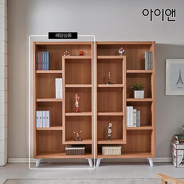  아이앤 세르빌 4단 840 좌측 디자인책장 DF