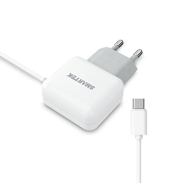  스마텍 2A/5V C타입 1.2m 일체형 고속충전기 STC-3000A-CT