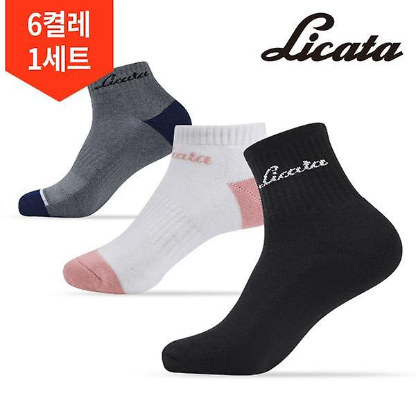  2세트 총 6켤레 / 리카타 남성 여성 골프양말 5종 택1