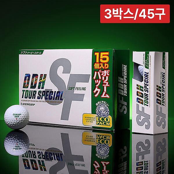  [3박스/45구] 던롭 NEW DDH 소프트필링 3.0 15구 골프공