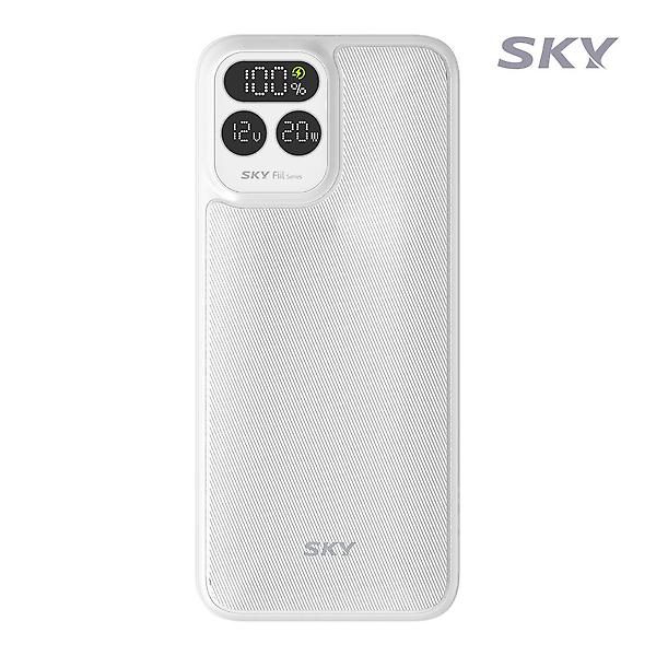  스카이 필 PD10 22.5W LCD 디스플레이10000mAh 고속 충전 보조배터리