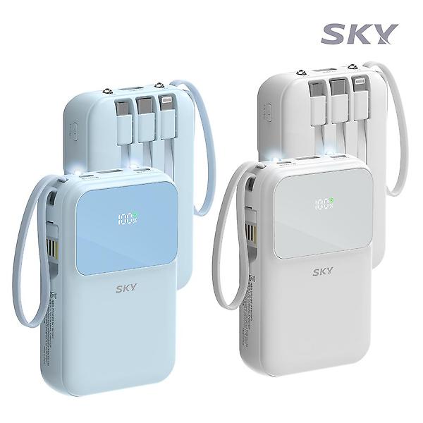  [벌크케이블 세트] 스카이 필 U10PD 유선 고속 충전 보조배터리 10,000mAh