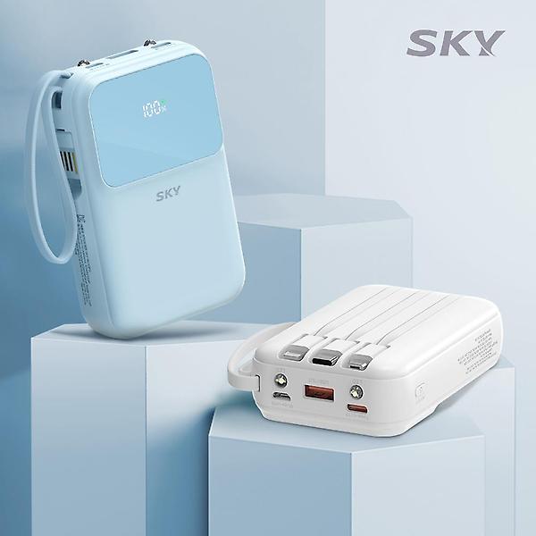  [벌크케이블 세트] 스카이 필 U10PD 유선 고속 충전 보조배터리 10,000mAh