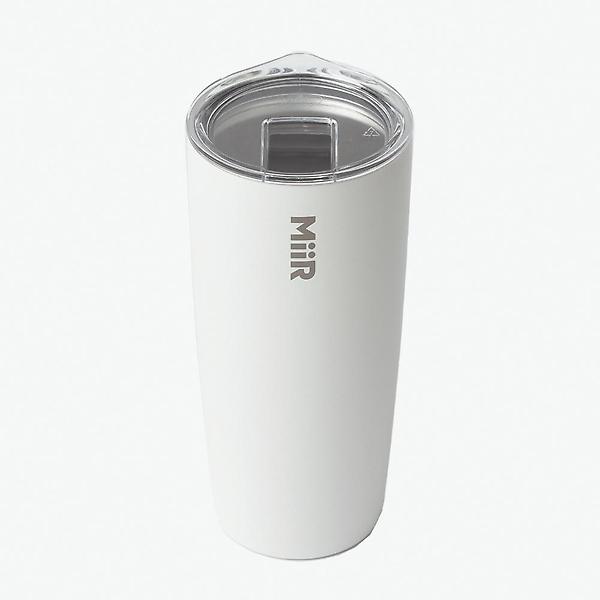  미르 베큠 인슐레이티드 텀블러(슬라이드 뚜껑) 20oz - 화이트