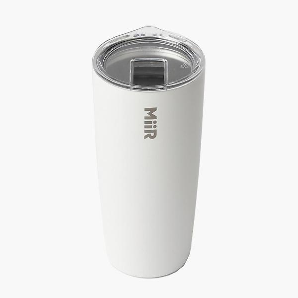  미르 베큠 인슐레이티드 텀블러(슬라이드 뚜껑) 20oz - 화이트