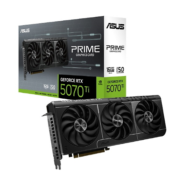  [ASUS] PRIME 지포스 RTX 5070 Ti D7 16GB 인텍앤컴퍼니