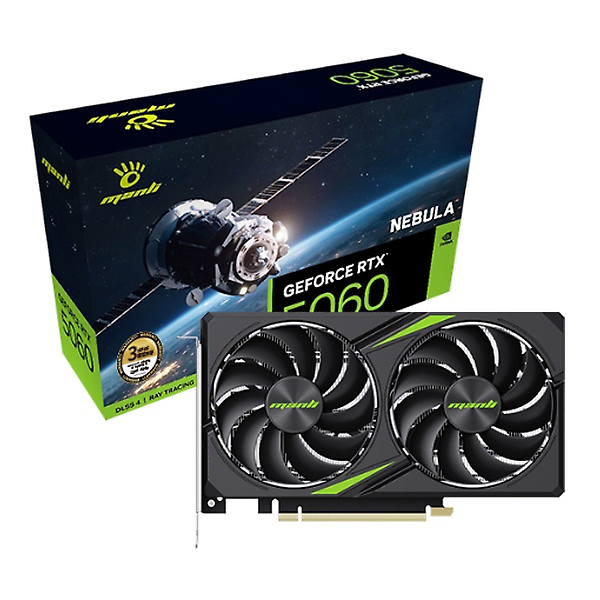  [MANLI] 지포스 RTX 5060 Nebula D7 8GB 인텍앤컴퍼니