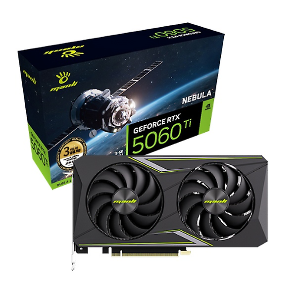  [MANLI] 지포스 RTX 5060 Ti Nebula D7 8GB 인텍앤컴퍼니