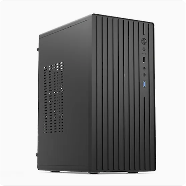  앱코 C10M 컴팩트 미니타워 pc케이스 블랙