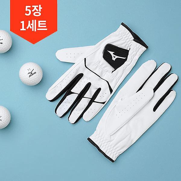  5장1세트/미즈노 MZ 플렉스 합피 남성 골프장갑 논슬립 미끄럼방지 장갑  5MAML02201