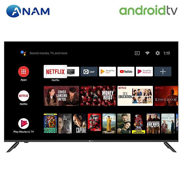  아남 AMG-4300BS 109cm(43인치) 구글 안드로이드 TV 스탠드형