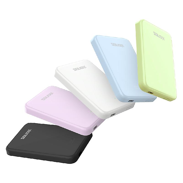  엠피맨 솔리딕스 Air5 3in1 맥세이프 준고체 보조배터리 5000mAh 애플워치 반고체