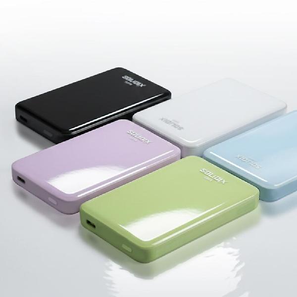  엠피맨 솔리딕스 Air5 3in1 맥세이프 준고체 보조배터리 5000mAh 애플워치 반고체