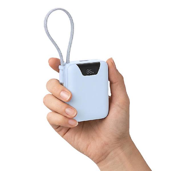  엠피맨 매그넘 포켓 10 케이블일체형 고속충전 보조배터리 22.5W 10000mAh 미니