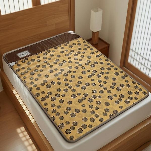  일월 뉴 숯 황토 방 전기 매트 더블 온열 보료 장판 2인용