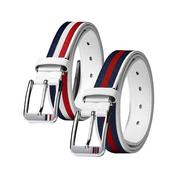  몬자 미자르 삼선패턴 남성 골프 벨트 남자 허리띠 혁대 C28302