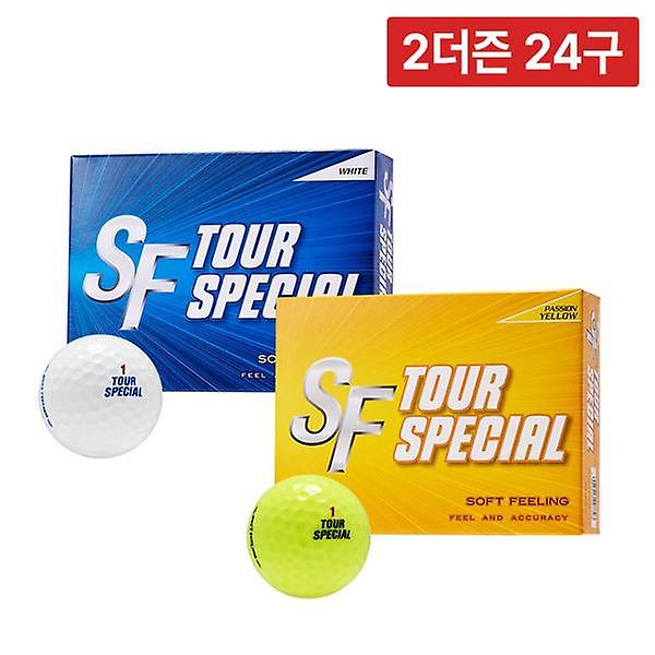  2더즌 총 24구 / 던롭 젝시오 NEW 소프트필 투어스페셜 2피스 골프공 비거리 장타 골프볼
