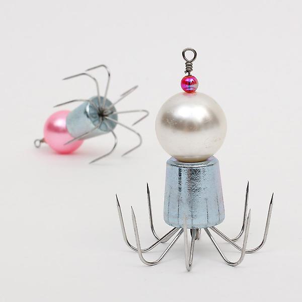  싸파 쭈꾸미 진주 에자 8침세트 화이트 5개입 갑오징어
