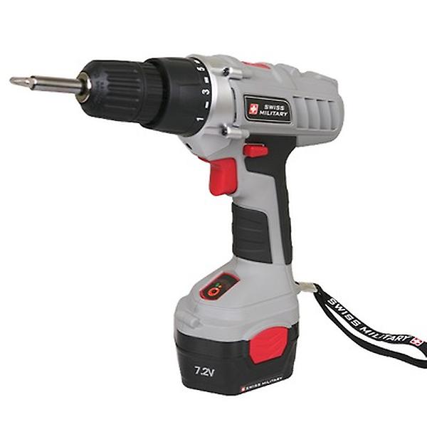 [스위스밀리터리/SMT-720]  15+1단 클러치/드릴,스크류비트세트포함/배터리 잔량확인